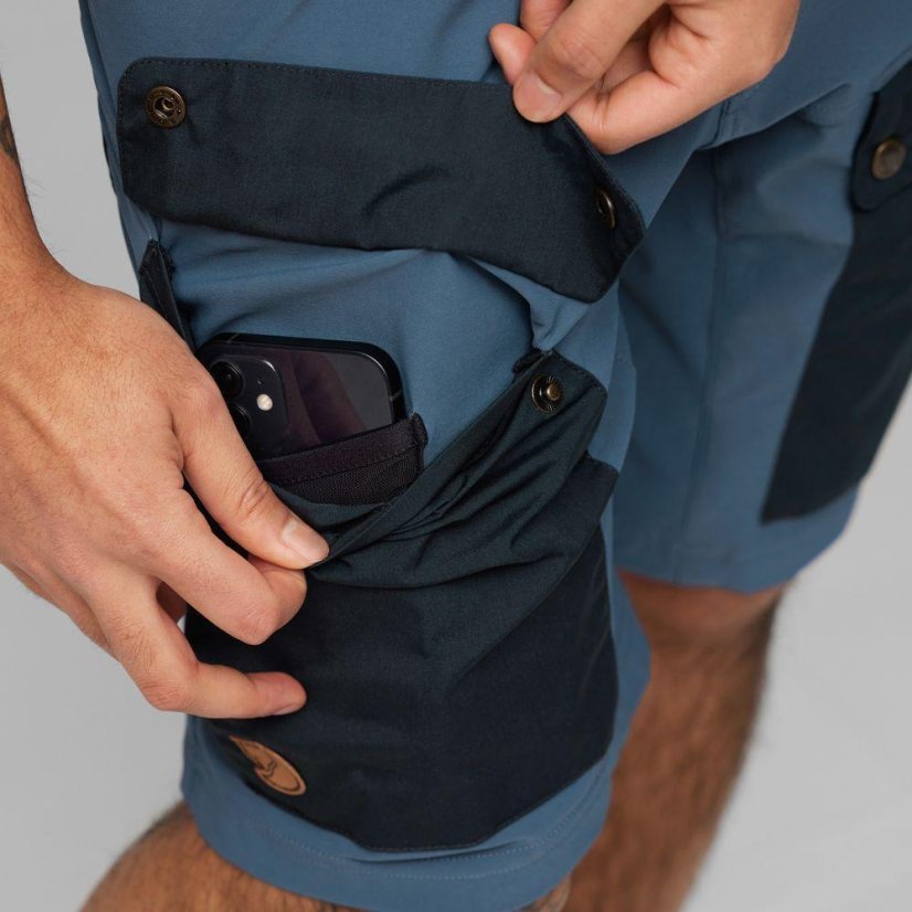 Pánské šortky Fjällräven Keb Shorts M - variant: Black-Stone Grey | 550-018 | 44
