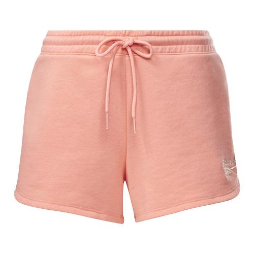 Damen-Shorts Reebok Identity French Terry - Farbe: Rosa, Größe: XS