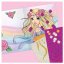 Malbuch Fantasy Model Fancy Foils Mermaid