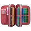 Miss Melody, Pelly, and Heartbreaker school pencil cases