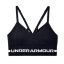 Dámská podprsenka Under Armour Seamless Low Long - Barva: Černá, Velikost: L