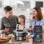 Fondue set Black+Decker BXFC1000E stainless steel/black