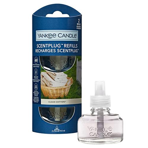 Yankee Candle Refresher Refills 2 pcs, Clean Cotton