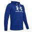 Pánska mikina Under Armour SPORTSTYLE TERRY LOGO HOODIE - Farba: Modrá, Veľkosť: L