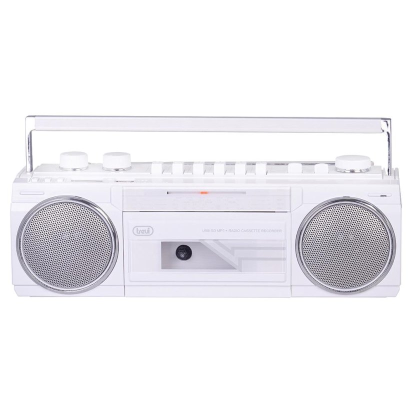 Trevi RR 501BT/WH white radio cassette player