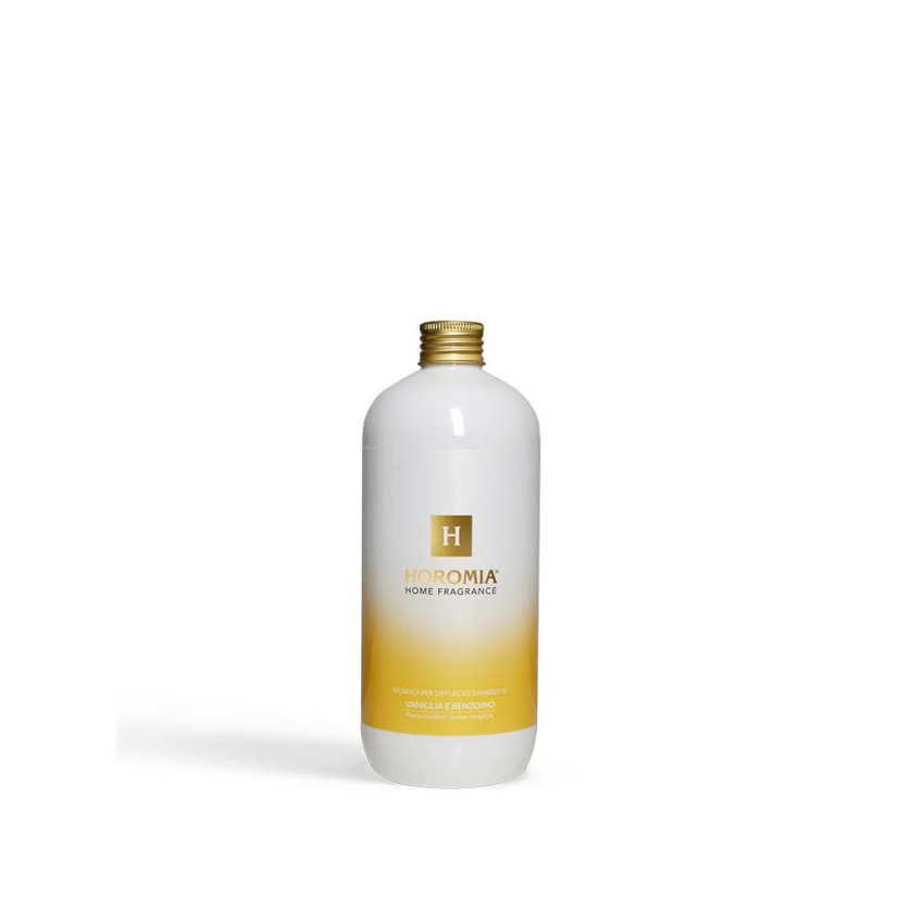 Horomia Diffuser Refill, Vaniglia e Benzoino 500 ml