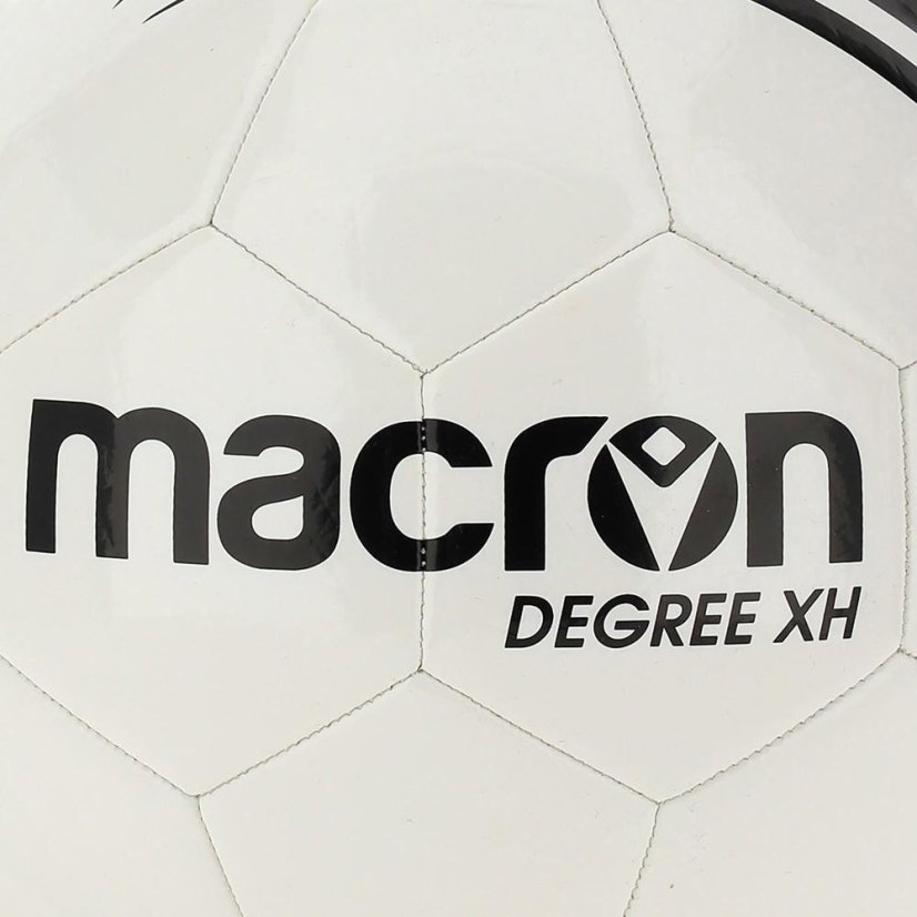 Fußball Macron Degree XH - Farbe: Schwarz, Größe: 3