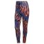 Dámské legíny Adidas Animals 7/8 - Kolor: Fioletowy, Rozmiar: S