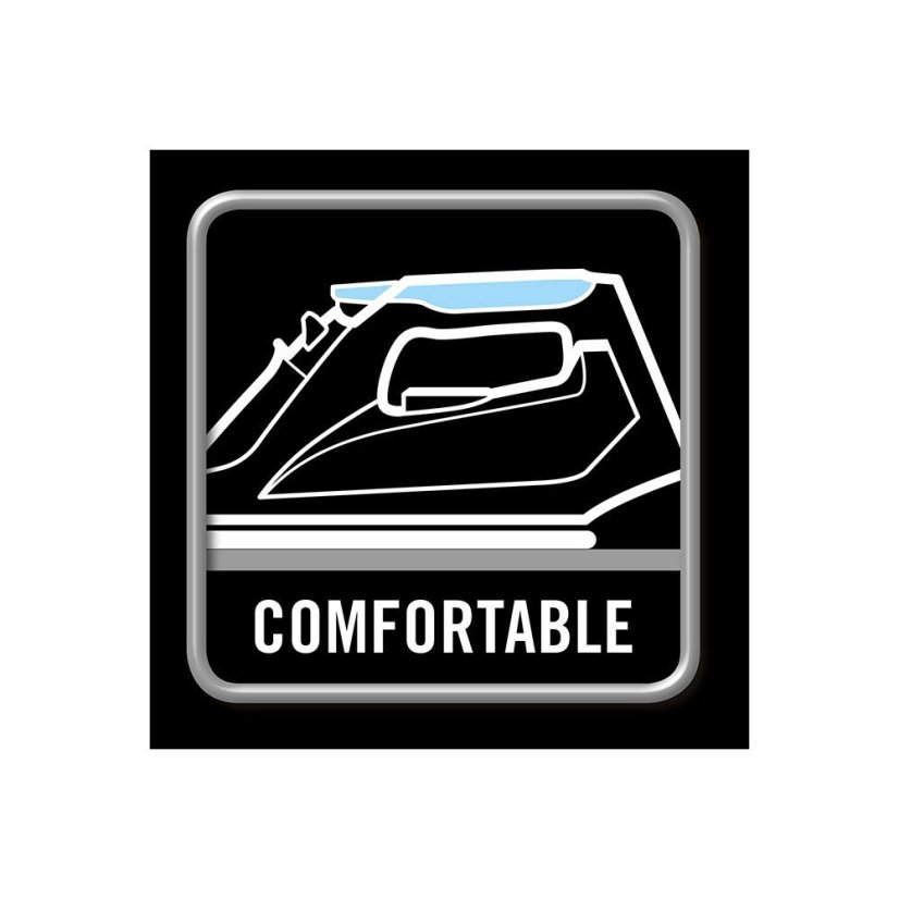 Dampfbügeleisen Imetec Z1 2800 ZEROCALC 9012 weiß-schwarz