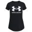 Under Armour Live Sportstyle Graphic SS Girls' T-Shirt - Color: White, Size: L