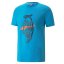 Férfi póló Puma Qualifier SS Tee - Szín: Kék, Méret: S