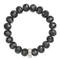 Náramek Thomas Sabo Obsidian Charm Club X0035-023-11-S