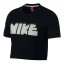 Dámské crop tričko Nike Sportswear Archive - Farbe: Weiß, Größe: M