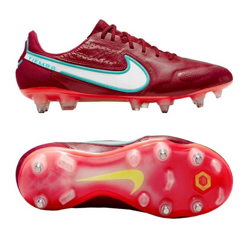 Kopačky Nike Tiempo Legend 9 Elite SG-Pro AC - Farbe: Rot, Größe: 40.5