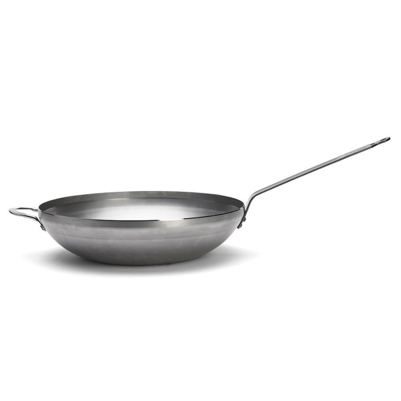 WOK serpenyő de Buyer Mineral B 5617.40, 40 cm acél