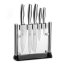 Knife block + 5 Lion Sabatier International knives 669582 FUJI silver