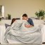 Imetec 16937 gray heated blanket