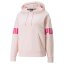 Damen-Sweatshirt Puma Power Colorblock - Farbe: Rosa, Größe: S
