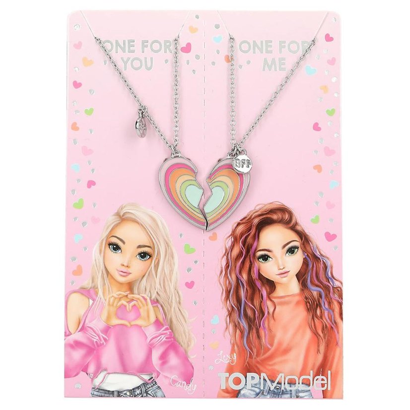 BFF nyaklánc-szett szívvel Top Model, Lexy & Candy