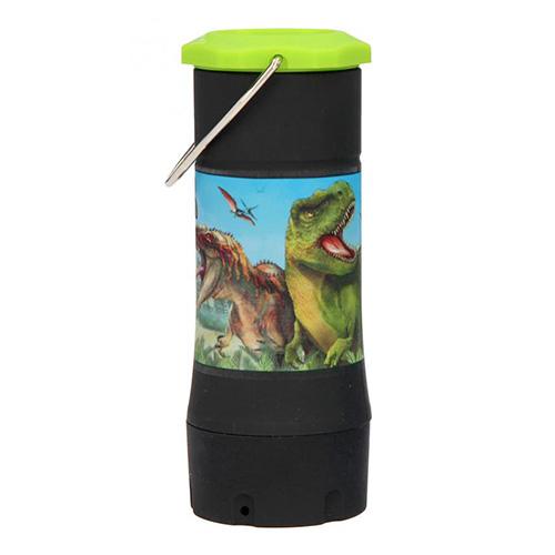 Dino World green T-Rex handheld LED flashlight