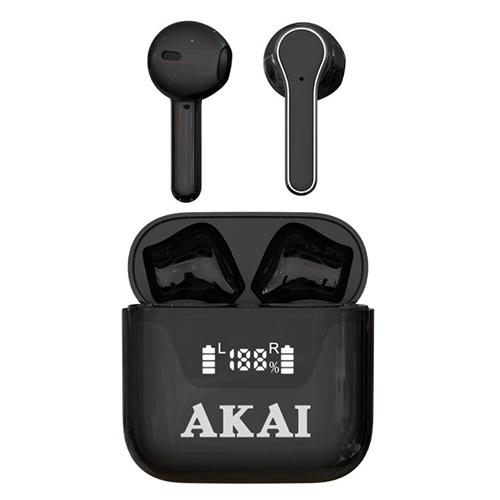 AKAI BTE-J101 wireless headphones, black