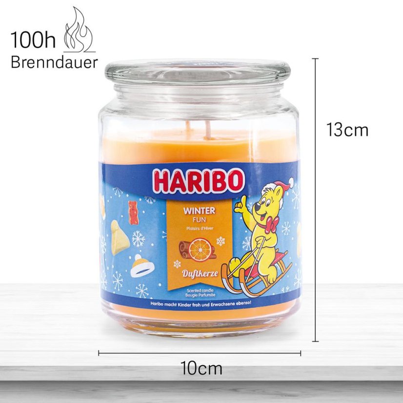 Svíčka Haribo velká, Winter Fun