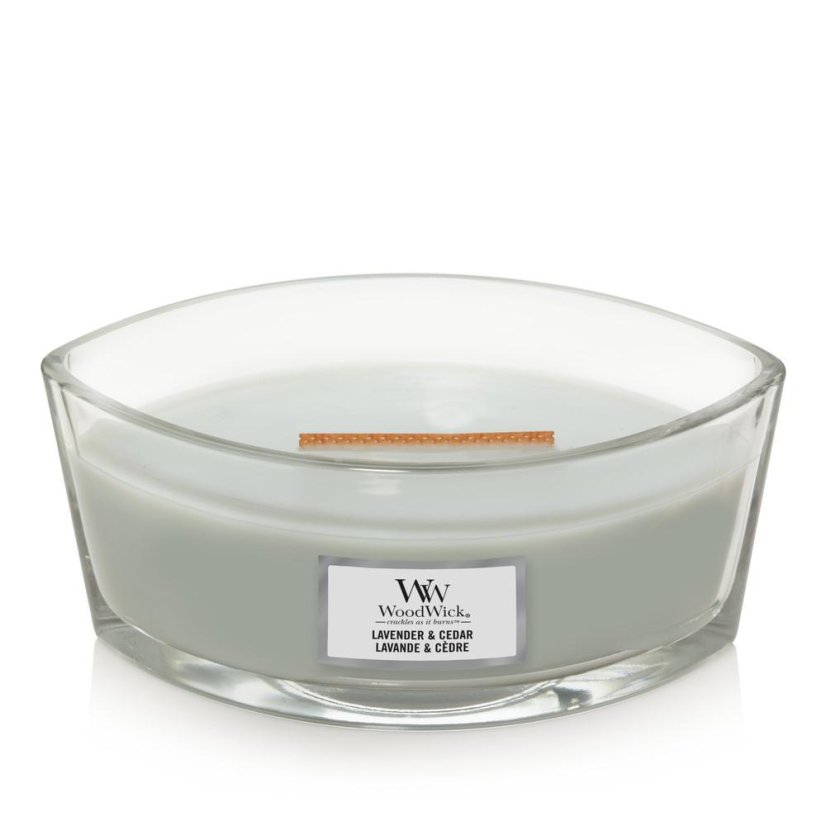 WoodWick Boat Candle, Lavender & Cedar
