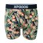 Men's boxer shorts XPOOOS Hawaii blues - Color: Green, Size: S