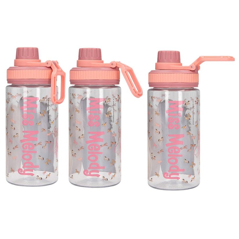 Miss Melody Water Bottle with Handle, Pair of Horses