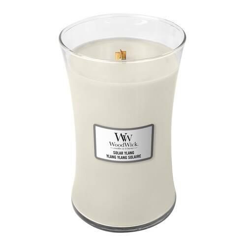 WoodWick Large Candle, Solar Ylang
