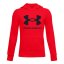 Under Armour RIVAL FLEECE HOODIE boys' sweatshirt - Color: Black, Size: 127-137