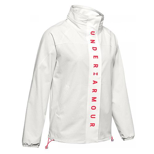 Dámská bunda Under Armour Recover Woven W - Barva: Bílá, Velikost: M