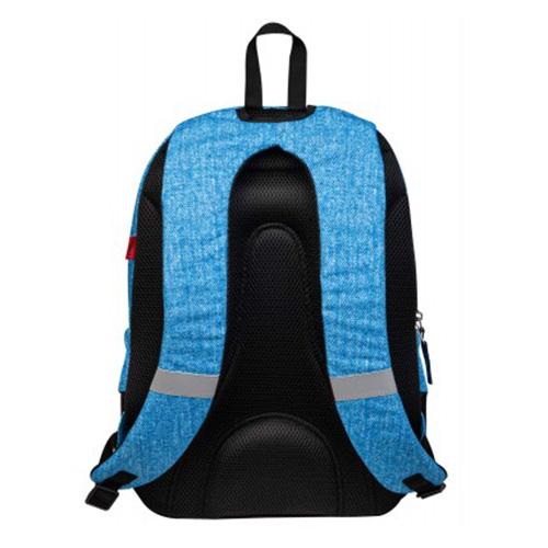 Target 3 Zip Duel Bright Denim 26939 diák hátizsák
