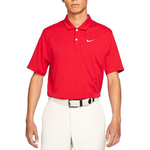 Polotriko Nike Dri-Fit Essential Solid - Barva: Červená, Velikost: S
