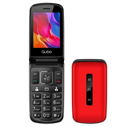 Mobiltelefon Qubo P-210 NW RD rot