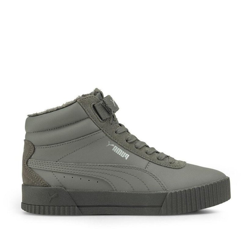 Damen-Sneaker Puma Carina Mid - Farbe: Grau, Größe: 36