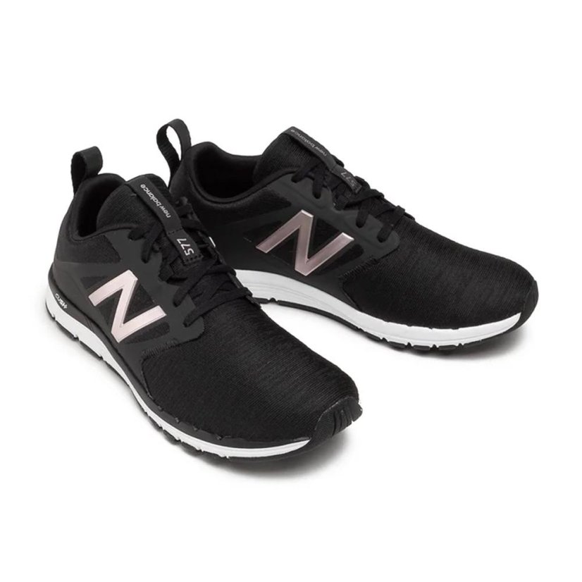 Damen-Trainingsschuhe New Balance WX577CK5 - Farbe: Schwarz, Größe: 36