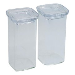 Sada sklenených nádob Pebbly PKV-075