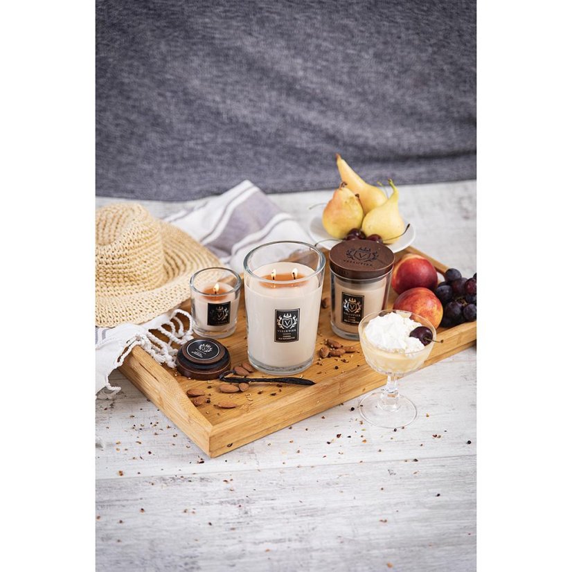 Świeca Vellutier duża, Crema All’Amaretto