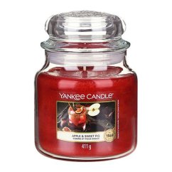 Świeca Yankee candle Classic średnia, Apple & Sweet Fig