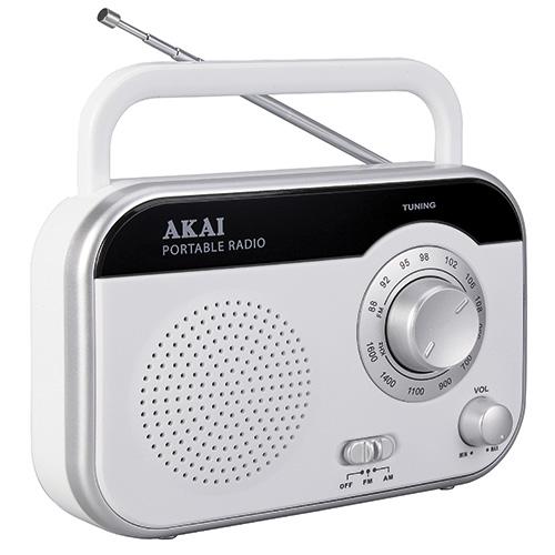 AKAI PR003A-410 biele rádio