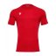 Macron Rigel Hero SS Kids' Jersey - Color: Wine red, Size: XS