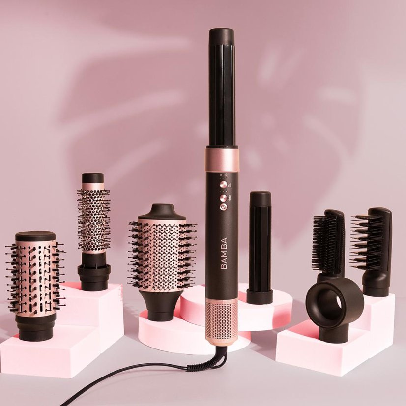 Lockenstab Cecotec CermicCare AirGlam Lockenstab 8in1 Black 3464