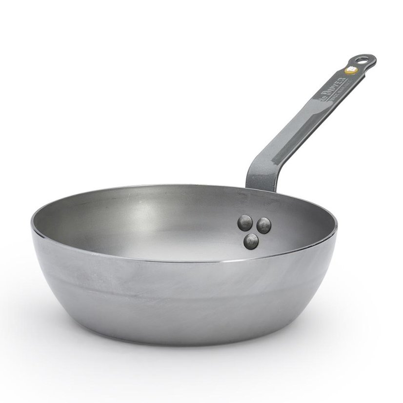 Tiefe Pfanne de Buyer MINERAL B 5614.24, 24 cm Stahl