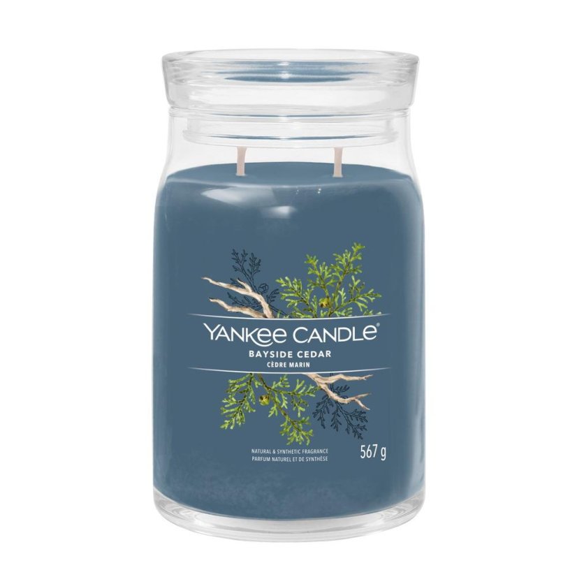Yankee candle Signature Kerze groß, Bayside Cedar