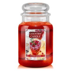 Country Candle large, Winter Sangria