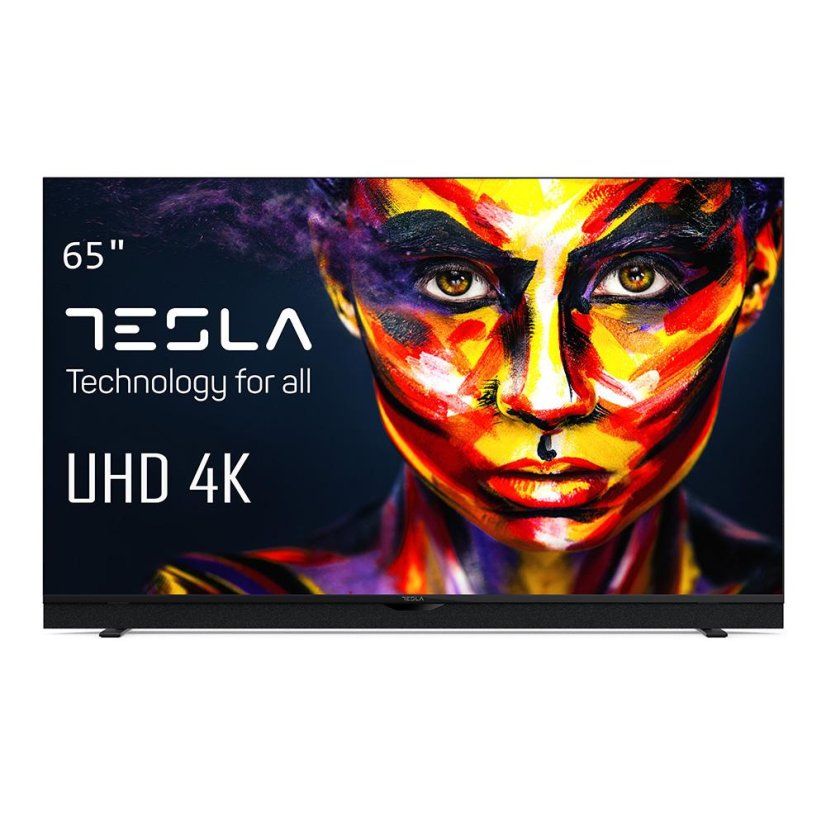 Televize se soundbarem Tesla 65S906BUS