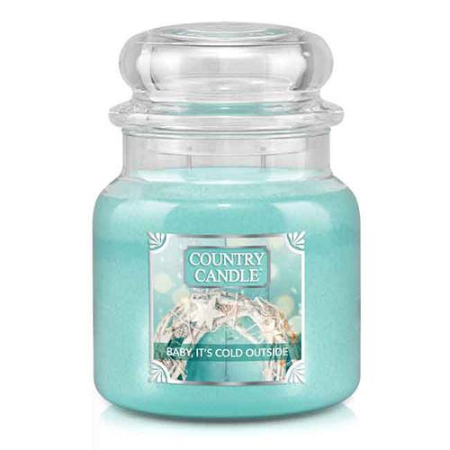Country Candle közepes méretű gyertya, Baby It´s Cold Outside