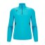 Sweatshirt Macron Piave 1/4 ZIP - Farbe: Hellblau, Größe: L