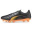 Herrenfußballschuhe Puma KING Pro 21 FG/AG - Farbe: Schwarz/Orange, Größe: 41